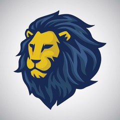 Lion Vector Mascot Logo