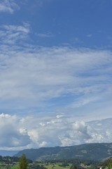 nuvole bianche in cielo