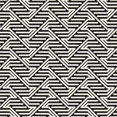 Vector seamless pattern. Modern stylish abstract texture. Repeating geometric tiles..