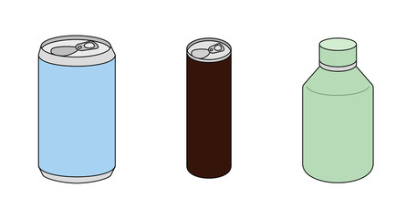 缶飲料　線あり