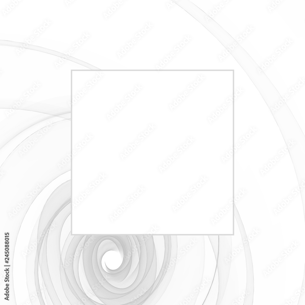 Aufkleber beautiful abstract concept design. gray swirl and blur vortex with text place. abstract light shape.
