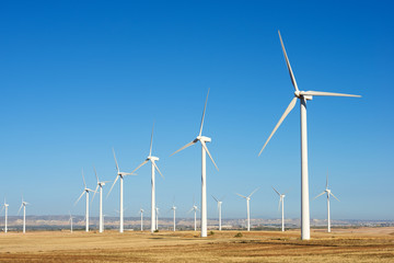Fototapeta premium Wind energy concept