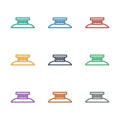 wire fence icon white background
