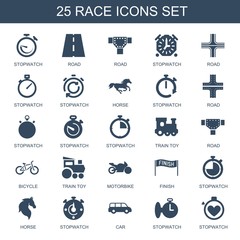 25 race icons