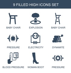 9 high icons