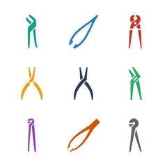 9 pincers icons