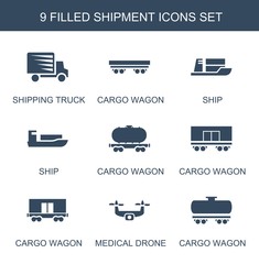shipment icons