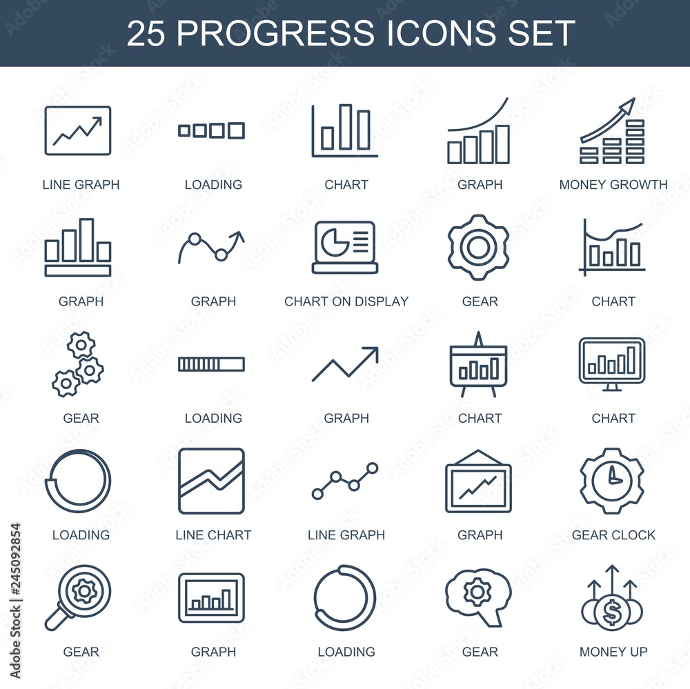 Canvas Prints progress icons