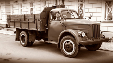 retro truck