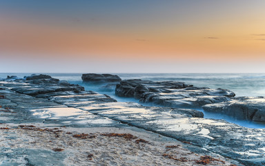 Rocky Coastal Sunrise