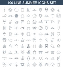 100 summer icons