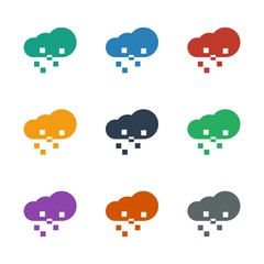 defragmentation icon white background