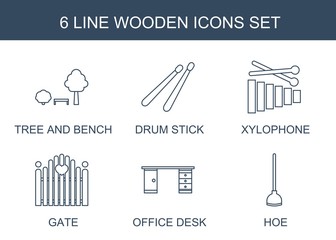 wooden icons