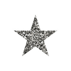 Silver star.