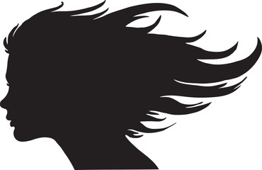 face profile silhouette