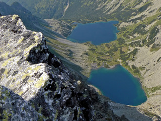 Lakes in tatra mountains