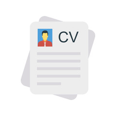 CV  resume  document
