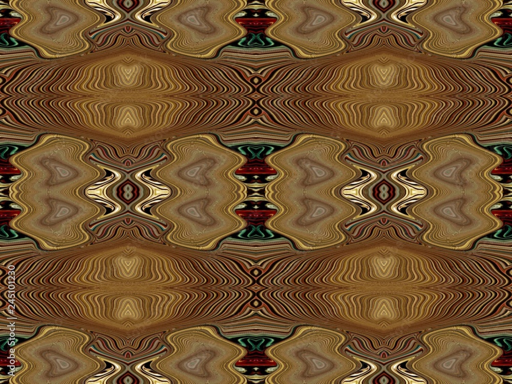 Poster abstract background texture of elements of spiral geometric figures and color lines