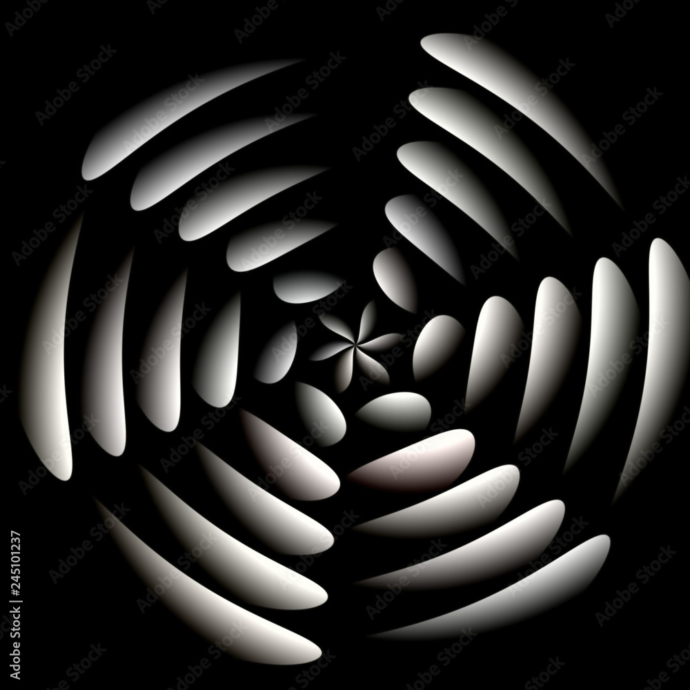 Poster abstract background texture of elements of spiral geometric figures and color lines