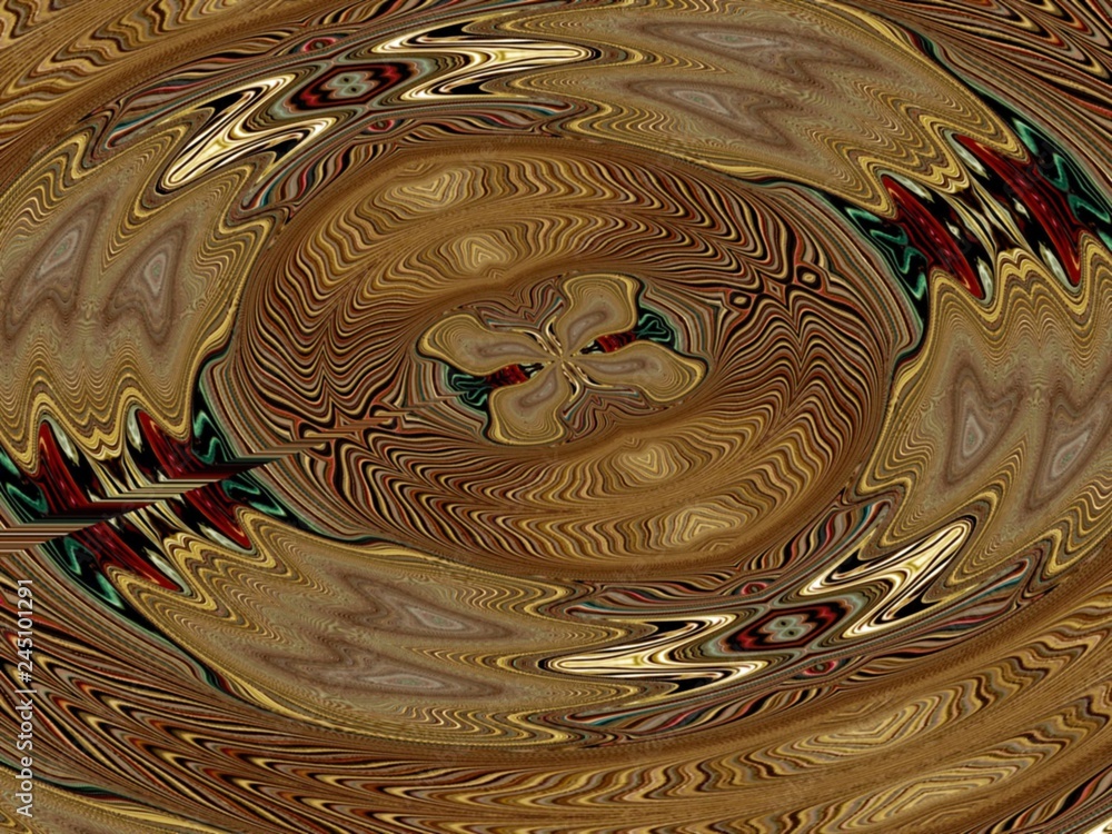 Aufkleber abstract background texture of elements of spiral geometric figures and color lines