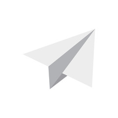 send  paper plane   message