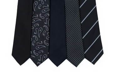 Black ties collection