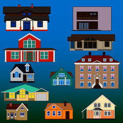 A collection of various private houses and mansions for life