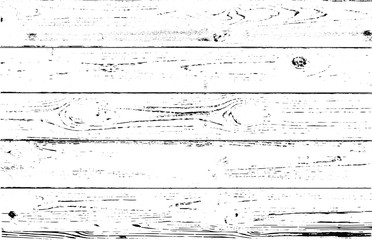 Obraz premium Distressed wooden planks overlay texture. Vector illustration. Wood grain background.