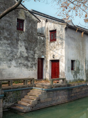 old abandoned house in suzhou china