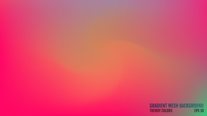 Modern background. Colors transition concept. Gradient mesh. Abstract Cover. Trendy colored Surface. Elegant pattern. Vector illustration.