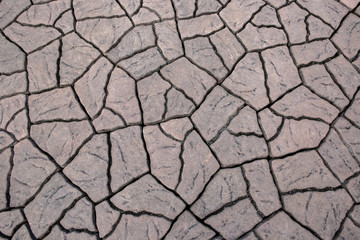 Texture Background of brick floor