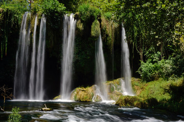 Obraz premium Manavgat duden waterfall in Antalya Turkey