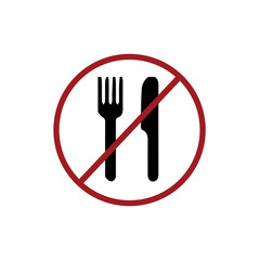 no food symbol sign