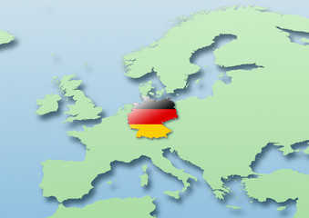 map of germany