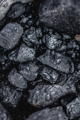 coal. close-up