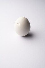 Egg with crack