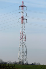 Transport d'électricité via des lignes haute tension