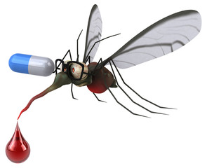 Mosquito - 3D Illustration