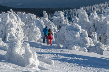 Brocken Harz Winter Skifahren 
