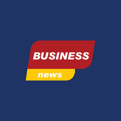 Fototapeta premium business news banner