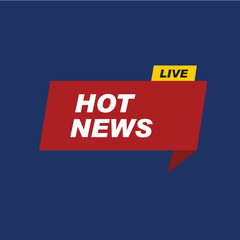 hot news banner