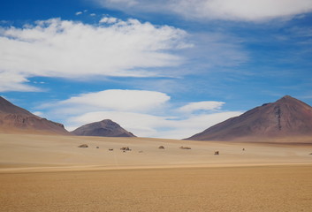 Fototapeta na wymiar Dali Desert, Bolivia