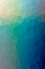 Illustration of abstract Blue, Green, Purple, Yellow vertical low poly background. Beautiful polygon design pattern.