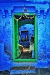 Jodhpur ou "la ville bleue", deuxième ville du Rajasthan en Inde