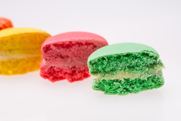 half of macarons
