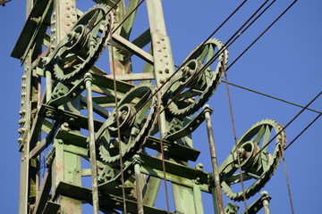 Seilz&uuml;ge, Bahnmast, Signalmast,