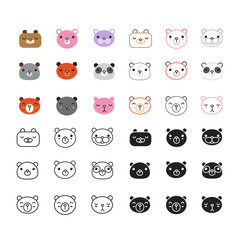 bear character design