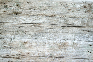 Naklejka na ściany i meble Old white wooden surface