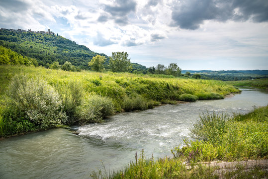 Landschaft bei Motovon / Istrien