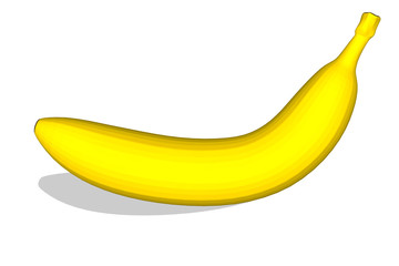 fruit banana yellow
